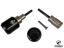 KIT DESLIZANTE CUADRO CARRERAS MADERA YAMAHA 2022-2025 YZF R7 CON DISCOS NEGROS