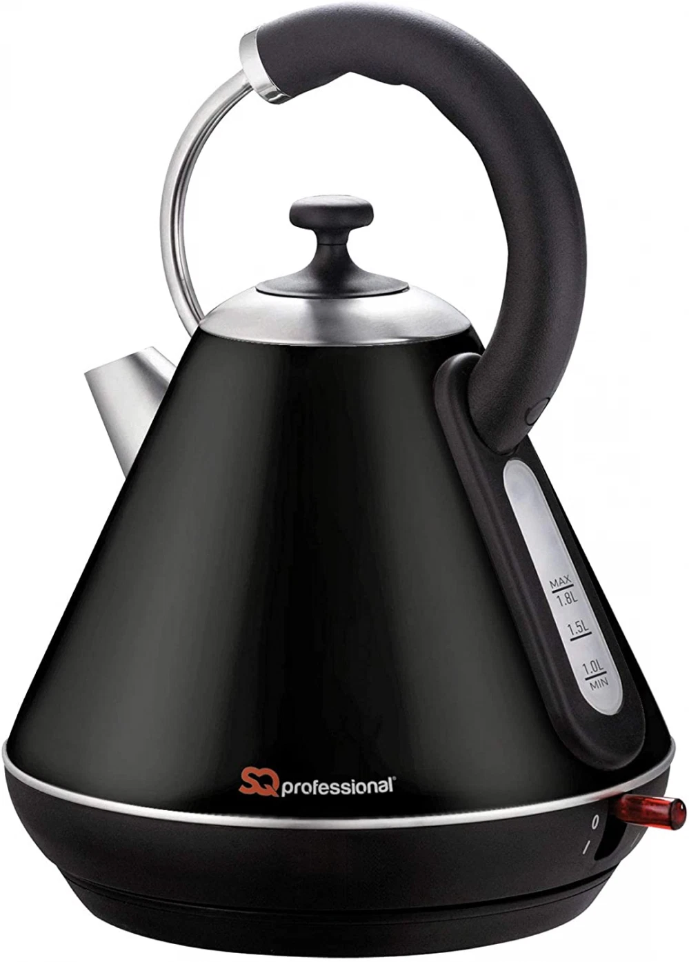 SQ Professional Gems Range Legacy Cordless Electric Kettle - 2200w Onyx