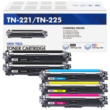 Unidad de batería de tóner TN221 DR221 compatible con Brother TN225 HL-3140CW MFC-9130CW