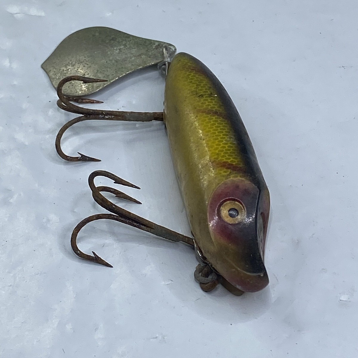 Vintage HEDDON Fishing Lure Flap-Tail Jr. Lure Hard To Find Vintage HEDDON Fishing Lure Flap-Tail Jr. Lure Hard To Find