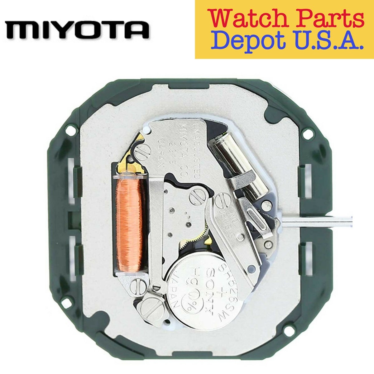 Mi様 Original Miyota 2315 Japan Quartz Movement (Multiple Variations