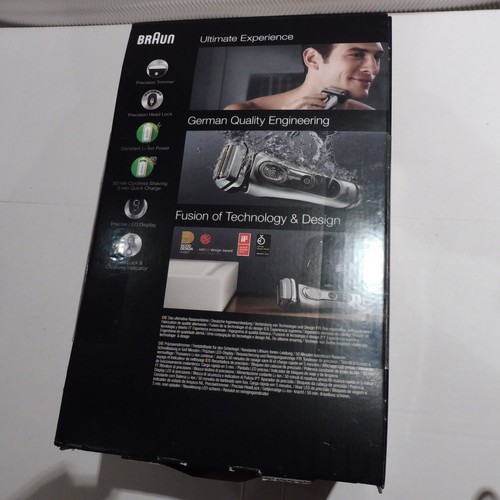 BRAUN SERIES 9 RASIERER 9295 CC CHROM MIT REINIGUNGS- UND LADESTATION - Bild 4 von 9
