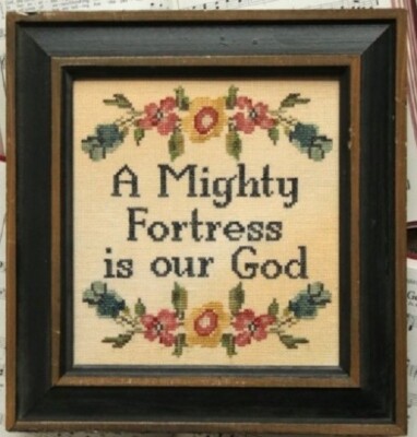 Sunday Stitches-A Mighty Fortress~Heartstring Samplery