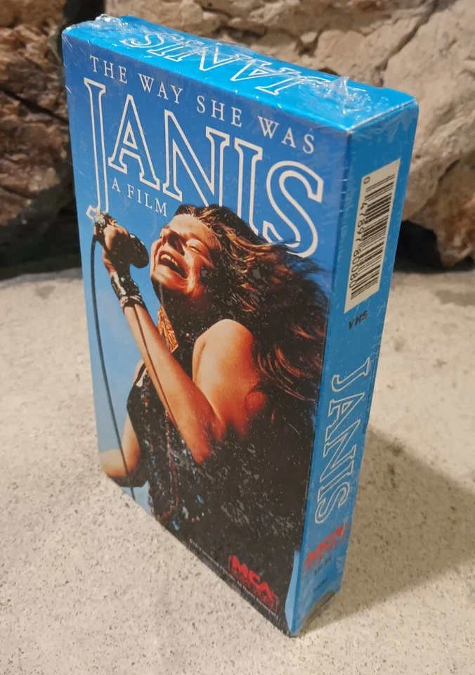Janus Joplin "The Way She Was Janis A Film" 1974 (A 1989 VHS) New Sealed  - Image 4 of 4