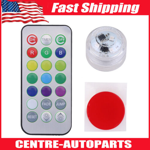 Colorful Lights Car Interior LED Accessories Atmosphere Lamp W/ Remote Control