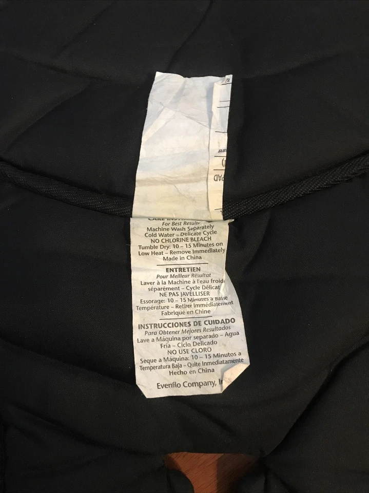 Asiento de coche infantil Evenflo reposacabezas cojín accesorio parte #833442682 Foto 4 de 4