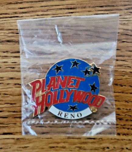 Vintage Planet Hollywood Reno Enamel Lapel Pin - Picture 2 of 4