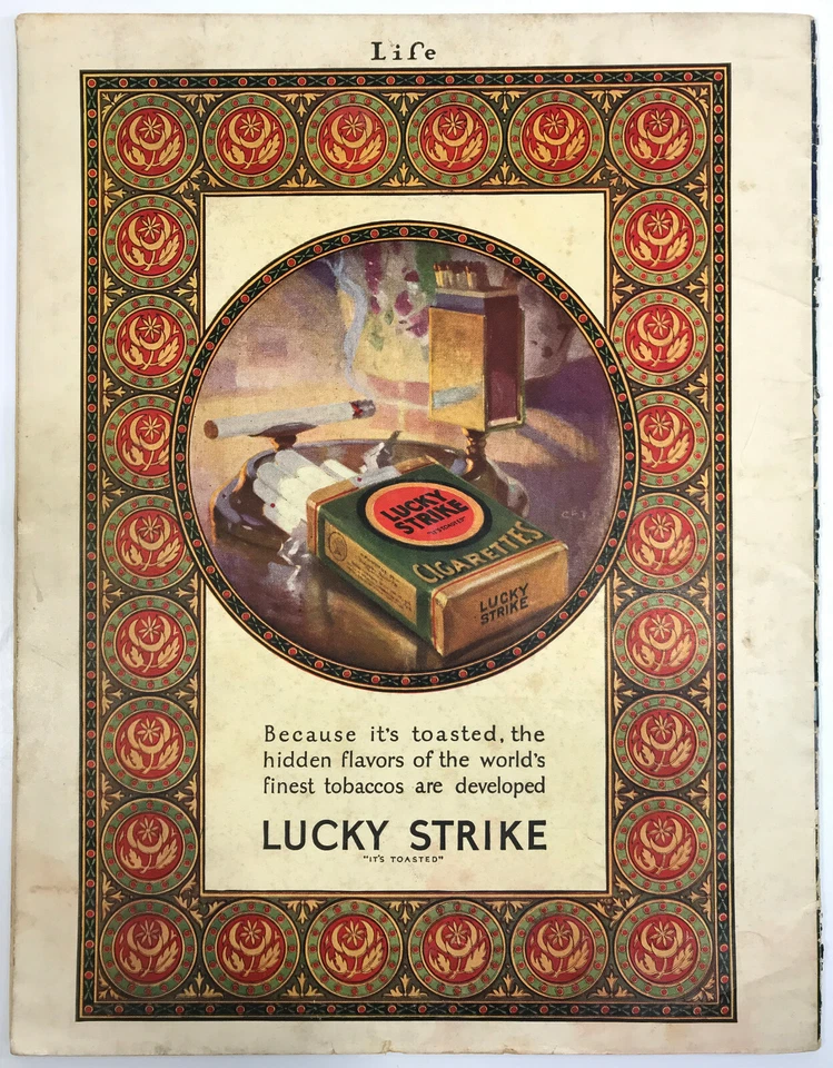 Life Magazine March 3 1927 John Held Jr. Cover Flappers College Football Radio - Image 2 of 4