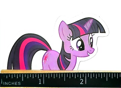 My Little Pony Twilight Sparkle Pinkie Pie Anime Manga Water Resistant  Sticker