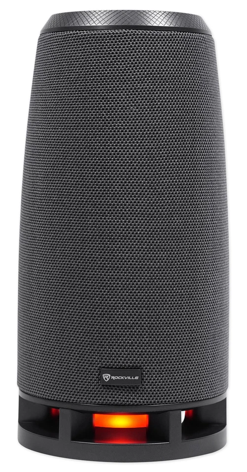 Altavoz portátil Bluetooth Rockville RockShip 50 vatios con luces LED + radio/USB/AUX Foto 3 de 4