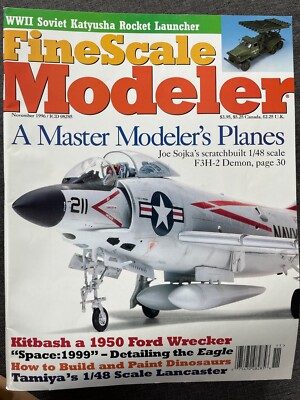 FineScale Modeler November. 1996  extrem selten