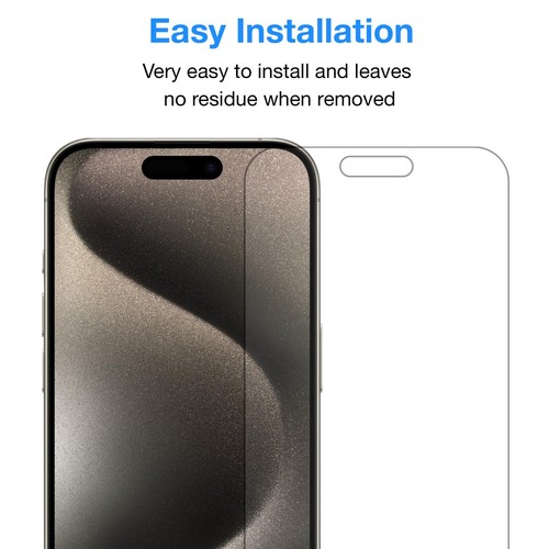 Ultra Clear or Matte Screen Protector for iPad 10.9" Pro 11" 12.9" M2 iPhone 15 - Picture 66 of 142
