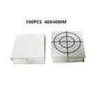 100PCS REFLECTOR SHEET REFLECTIVE TAPE TARGET TOTAL STATION 40X40MM (1.57X1.57")