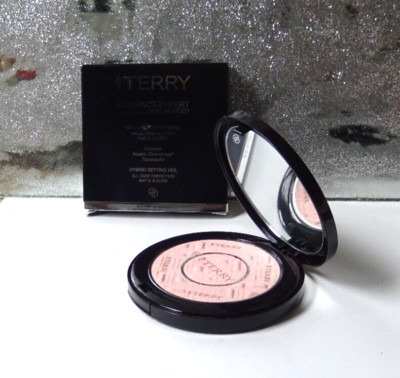 By Terry Compact-Expert Dual-Pulver in 2 rosa Glanz 5g volle Größe Neu verpackt