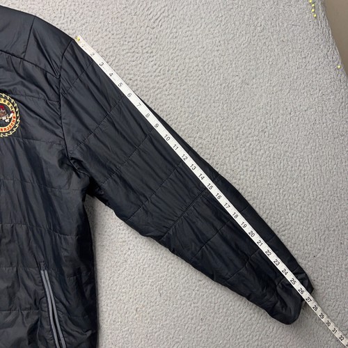 Bauer Team Jacket Boys Large Black Muskegon Lumberjackets Full Zip Hockey - Picture 6 of 13