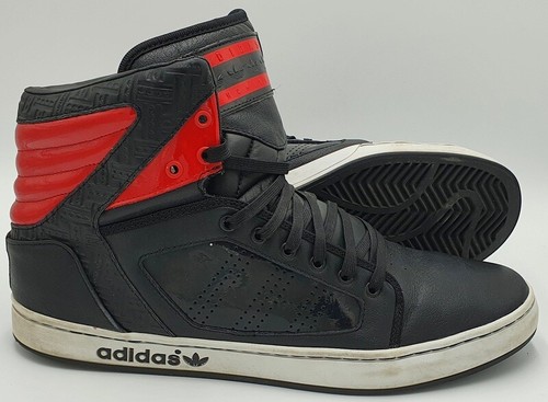 adidas trainers black red