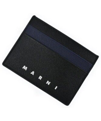 MARNI Card Cases BlackxNavy 2200541631772