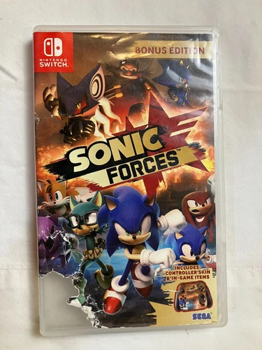 Sonic Forces - Bonus Edition - Nintendo Switch Untested Preowned