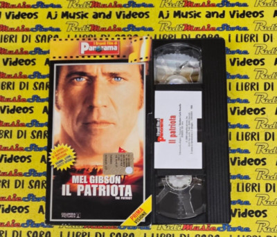 VHS cartonata* IL PATRIOTA the patriot MEL GIBSON HEATH LEDGER panorama (FP3)