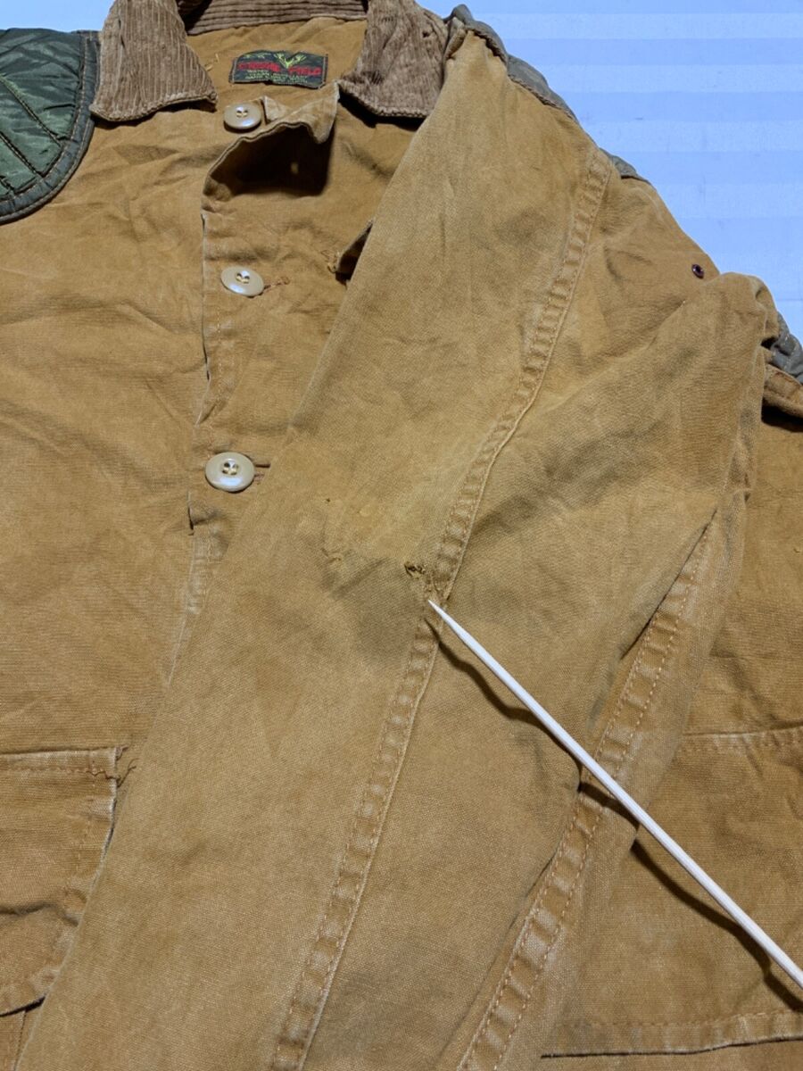 Vintage Stream-Field 1960s Hunting Jacket Size Large Brown Vintage Stream-Field 1960s Hunting Jacket Size Large Brown