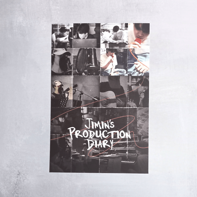 BTS Jimin Production Diary Early Bird Gift Photocard Postcard