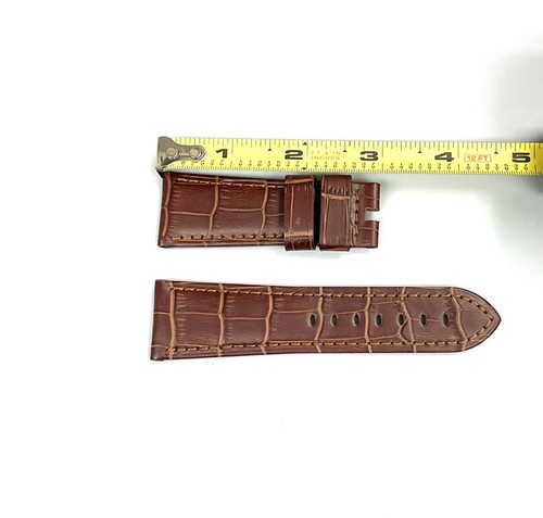 Genuine Panerai Light Brown Grain Alligator Leather 26mm x 22mm Band - Picture 3 of 4