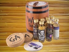 Whisky Tasting Fass 7 x 20 ml 40-50 % vol. Probierset Geschenkset Collection