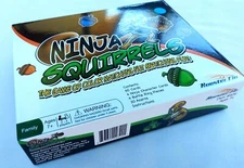 NINJA SQUIRRELS Game of Color Matching Nut Snatching Fun Complete Family Age 7+
