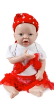 Windsleeping 18.5'' Silicone Baby Doll Full Body Realistic Newborn Baby Dolls L