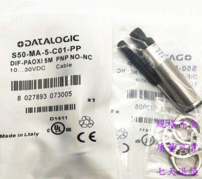 Datalogic Switch Sensor S50-MA-5-C01-PP 10...30VDC PNP NO-NC