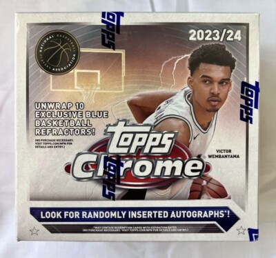 2023-24 Topps Chrome NBA Basketball Mega Monster Box SEALED In-Hand