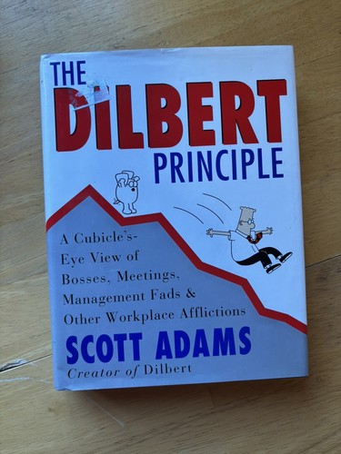 THE DILBERT PRINCIPLE Scott Adams (Harper Business 1996, 5th hc) FN SIGNED