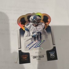 2013 Crown Royale Corey Fuller Auto Gold Card 55/99 Rookie Card