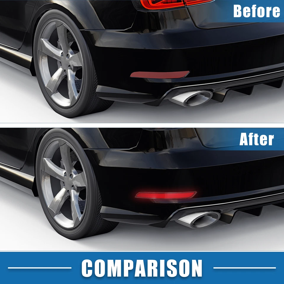 Luz reflectora parachoques trasero 1668200074 DOS personalizados para Mercedes Benz ML350 12-15 Foto 3 de 4