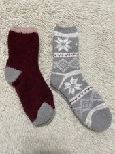 Set Of 2 Pairs Of Fuzzy Socks - Bundle