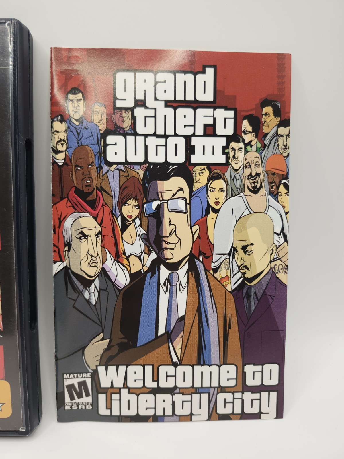 Grand Theft Auto III GTA 3 (Sony PlayStation 2, 2003) PS2 W/ MAP MANUAL Tested 