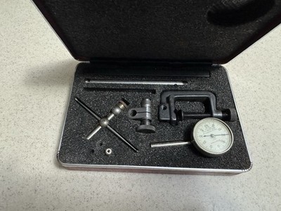 Starrett 196A1Z Universal Back Plunger Dial Test Indicator Set 0-100 - Light Use