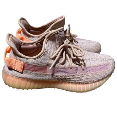 Adidas Yeezy Boost 350 V2 Clay EG7490 Men's Sneakers Size Peach Orange 