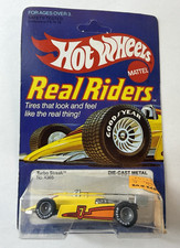 1983 Hot Wheels Real Riders Turbo Streak No 4365 Gray Wheels Malaysia unpunched