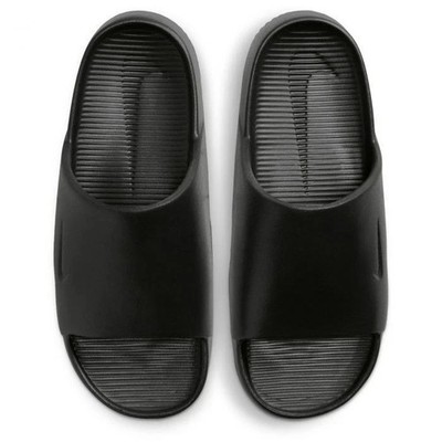 Nike Calm Slide Womens Black Basic Active Slides DX4816 001 New | eBay