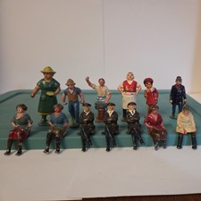 Lot of 12 Vintage Cast Lead Johillco Figures - John Hill Company