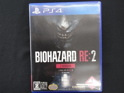 Capcom Resident Evil RE:2 Z Version Used, Age 18+, Package Damage