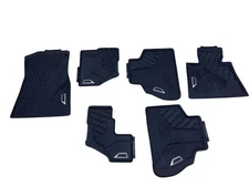 2019-2024 BMW X7 G07 OEM ALL WEATHER RUBBER FLOORMATS FRONT & REAR SET (6)