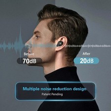 Noise Cancelling Ear Plugs for Sleeping, Travel  Work - 50dB Reusable Silico...
