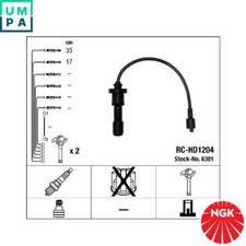 IGNITION CABLE KIT 6301 FOR HYUNDAI HIGHWAY/VAN TRAJET/Box/Body/MPV SANTAMO 2.0L