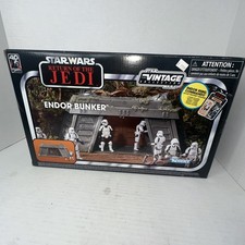 Star Wars The Vintage Collection ENDOR BUNKER with Endor Rebel 3.75 Figure NEW