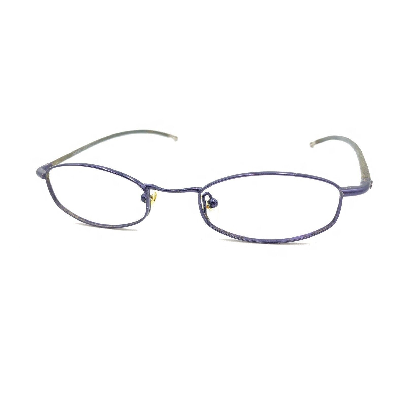 Nike 4059 444 Purple Gray Oval Eyeglasses Frames 48-20 140 Designer Men Women thumbnail 8