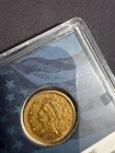 1861 $2.50 US Gold Liberty Head Quarter Eagle NOT GRADED BUT SHARP COIN