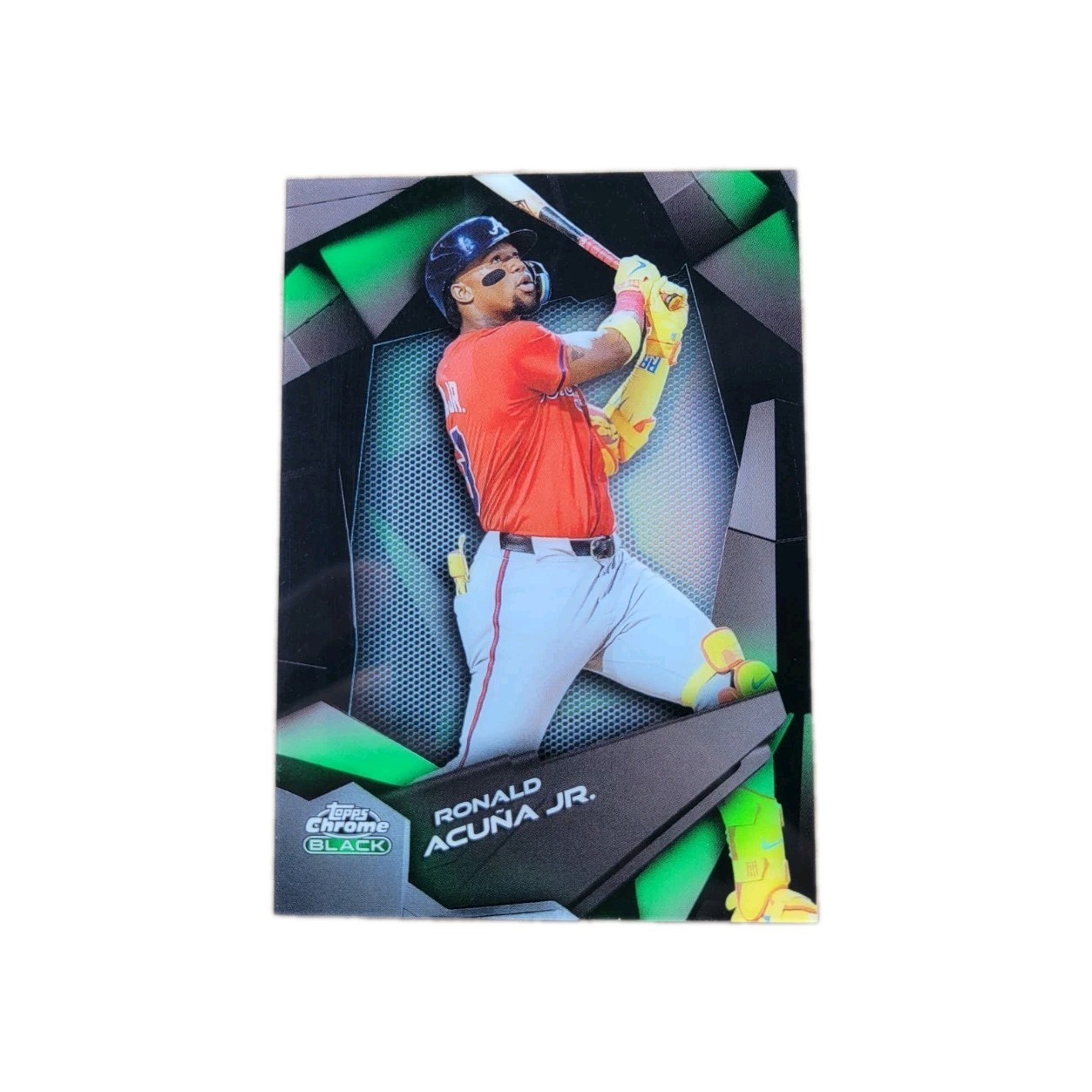 Ronald Acuna Jr. #DOD-19 Baseball Cards 2026 Topps Chrome Black Depth of Darkness trading card — raw and PSA graded price guide