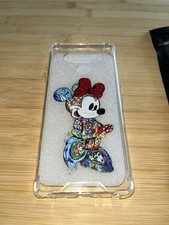 Funda transparente para teléfono celular LG G6 con Minnie Mouse y personajes de Disney